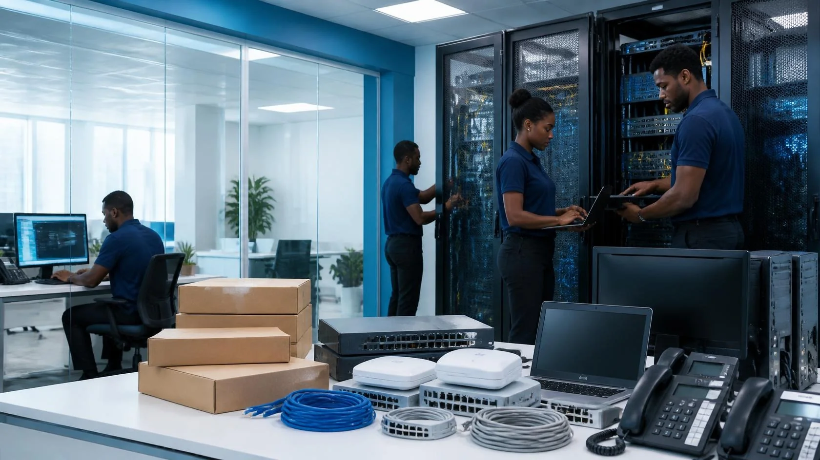 IT hardware procurement and equipment supply